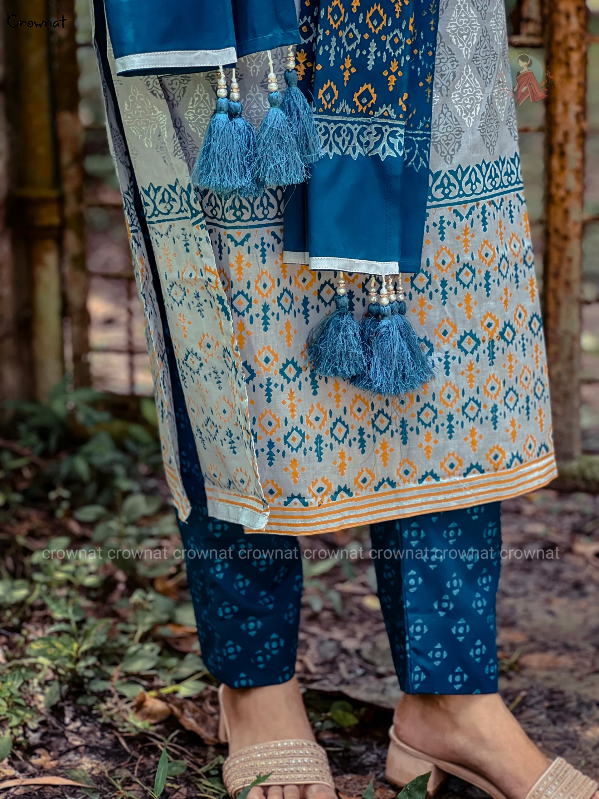 Premium Unstitched 3-Piece Code - 01 - Image 4
