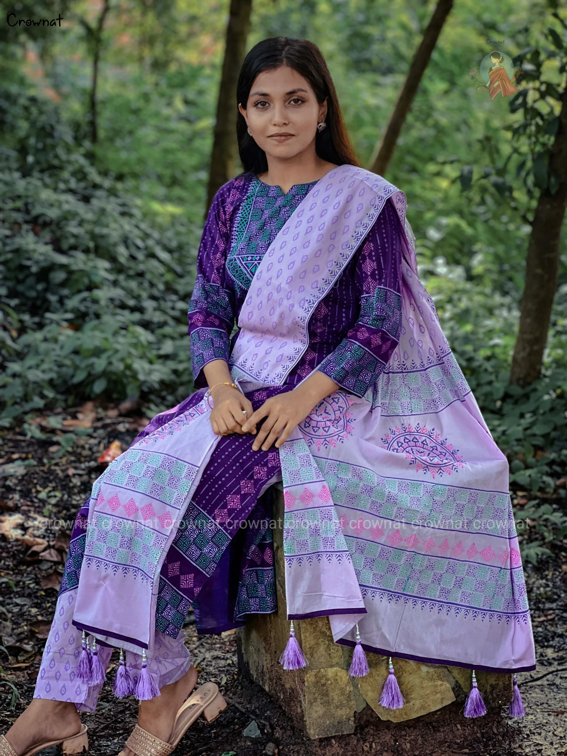 Premium Unstitched 3-Piece Code - 02