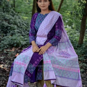 Premium Unstitched 3-Piece Code - 16