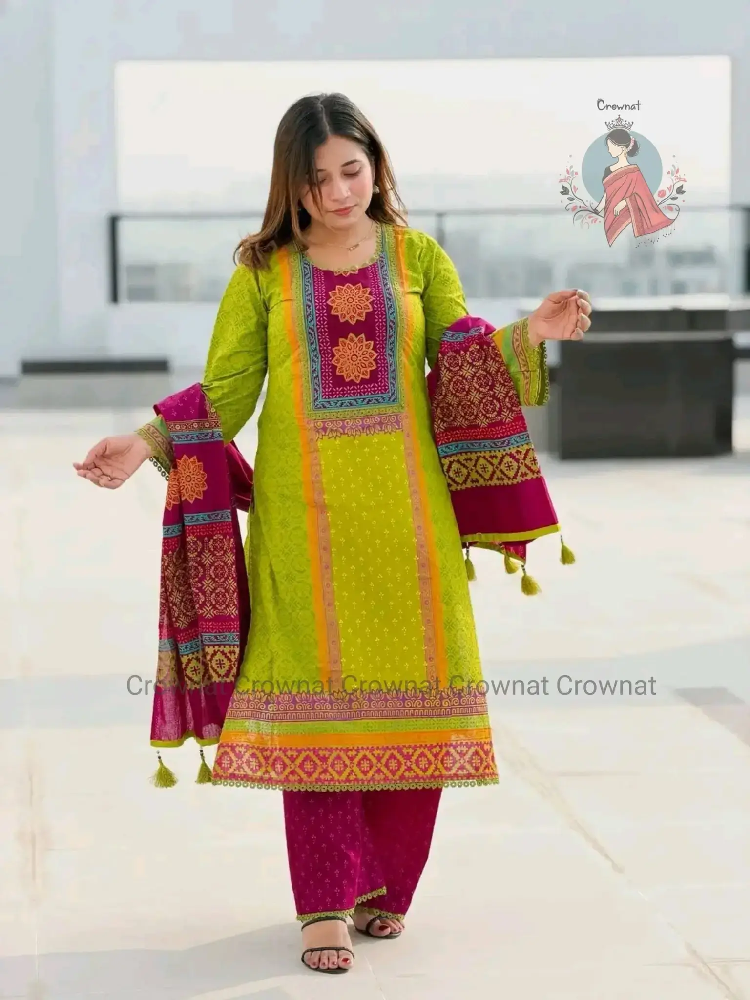 Premium Unstitched 3-Piece Code - 17 - Image 4